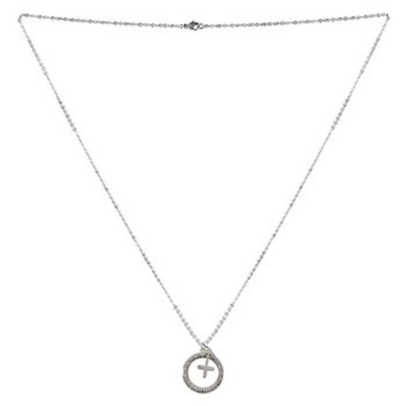 NWT Quotes by Izzy and Oliver Stainless Steel Sagittarius Pendant Necklace - Picture 2 of 3